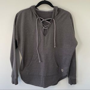 Balance Collection Lace Up Hoodie